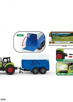Трактор з причепом, світло, звук, 550-3p кі