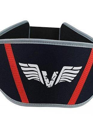 Пояс vnk neoprene xl чорно-сірий (34349003), v`noks