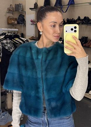 Норкова шуба лімітована колекція від valentino оригінал