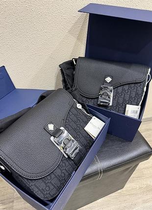 Сумка в стилі ді  унісекс / чоловіча жіноча сумка  месенджер сd saddle