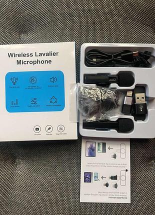 Бездротова петлична мікрофонна система.