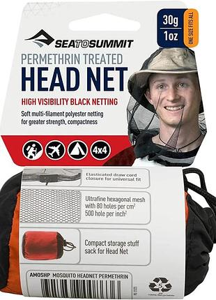 Москітна сітка sea to summit mosquito headnet permethrin