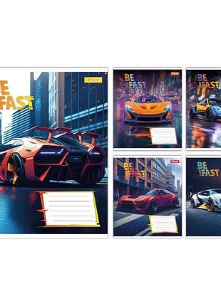 Зошит 24 аркушів клітинка 1в be fast 768009