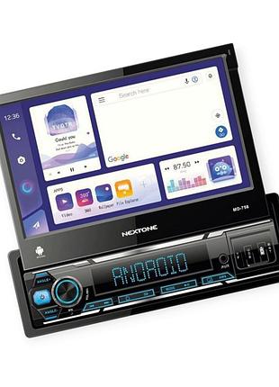 Магнитола 2din выездная nextone android 10.0 fm, usb+usb для зарядк, aux, mp5, avi, 7", wi-f, bt, 2х32gb, gps
