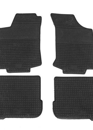 Резиновые коврики polytep для volkswagen golf 3 1991-1997 4 шт защитные коврики для салона авто dm-11