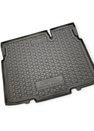 Коврик багажника opel crossland x 2019-> нижняя полка avto-gumm