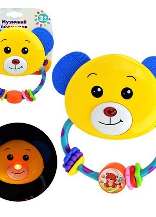 Брязкальце "сонячний зайчик" звуки та мелодії, світлові ефекти, pl-724-75 кі