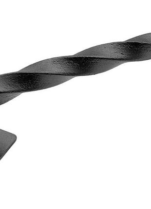 Ручка дверная ks-ukr п-образная квадрат витая 45х250 (бархат) (0705)