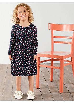 Детское платье платья цветочки lupilu для девочки 25478