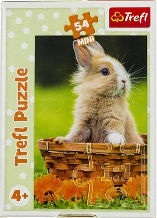 Пазли trefl 54 елементи кролик.симпатичні тварини 19733