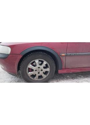 Накладки на арки черные 4 шт abs пластик для opel vectra b 1995-2002 тюнинг авто защита от грязи ve-33