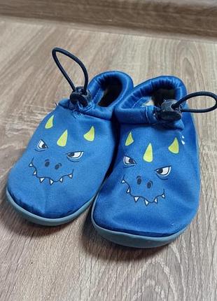 Тапочки динозаврики для парней 27 размер