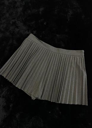 Юбка-шорты плиссировка