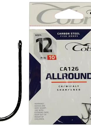 Крючок cobra allround ca126 №14 (10шт)