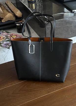 Coach north tote black[оригинальная коробка] 43х28х12