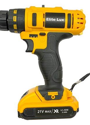 Шуруповерт аккумуляторный 21в x 2.6ач li-ion (s-el-198406-2)