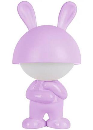 Світильник-нічник led на акумуляторі dreamy bunny фіолетовий k25-315-1-5