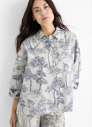 C&a, брючний костюм, бавовна, льон, ліоцел, стиль бохо шик