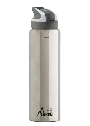 Термофляга laken summit thermo bottle 1l для туризма, офиса и спортзала