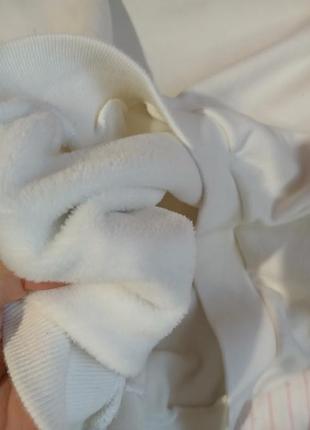 Кофта утеплена флисом, свитшот с теди рукавами 3