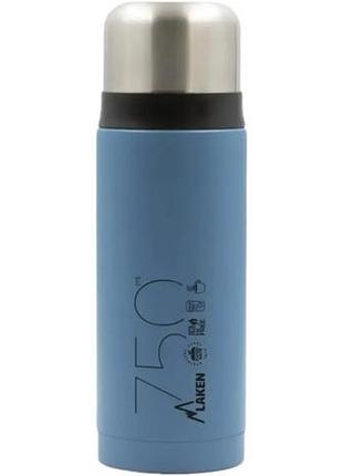 Термос laken thermo liquids flask 0.75l blue