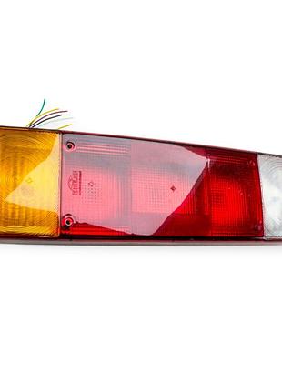 Фонарь задний грузовой daf, renault" (5 секций) (isiksan) isiksan
