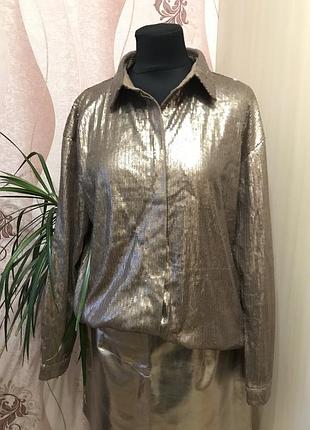 Сорочка в паєтках