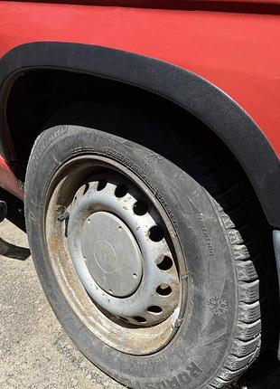 Накладки на арки 4 шт черные нержавеющая сталь для mercedes vito w638 1996-2003 тюнинг авто обвесы dm-11