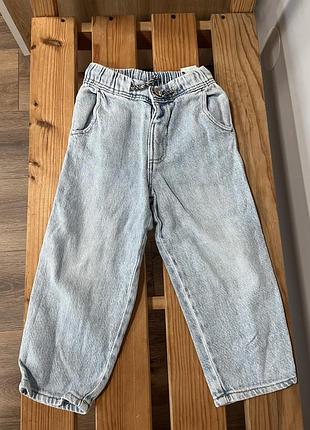 Дитячі джинсові штани zara 2 3 роки джинси 98