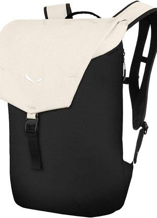 Рюкзак городской salewa fanes 18l для города, офиса и ноутбука нейлон, женский, черный-бежевый