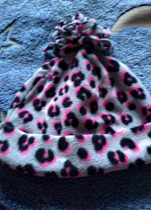 Шапка детская флисовая 6.7.8.9.рокие