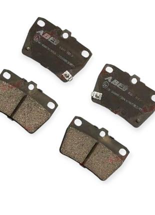 Колодки гальмівні toyota rav 4 i-ii (1994-) задні abe