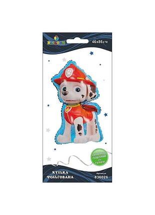 Кулька повітряна фольгована "маршал щенячий патруль" 45см 836026/pelican