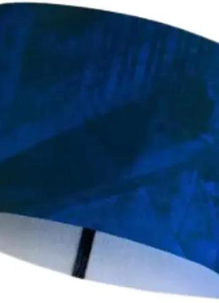 Повязка на голову buff tech fleece headband concrete blue