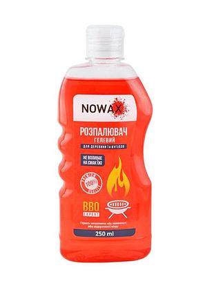 Разжигатель для древесины и угля nowax жидкий 250мл средство для розжига угля и дров для мангала dm-11