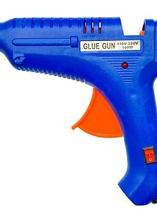 Пістолет клейовий з вимикачем та індікатором 11.2мм x 100вт (120181)