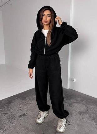 Женский спортивный костюм | флис-полар | теплый | комфортный