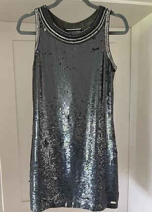 Нарядное платье пайетки