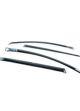 Ветровик volkswagen tiguan (2007-2015) (дефлектор) (скотч) (к-кт 4 шт) hic