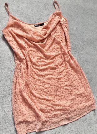 Нарядна шифонова сукня з бісером