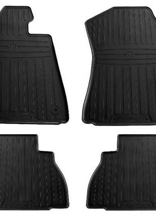 Гумові килимки stingray premium для toyota tundra 2007-2021 4шт модельні в салон захист від бруду ve-33