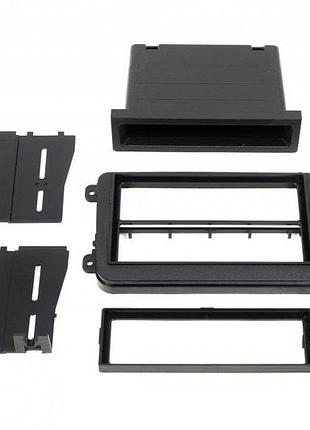Переходная рамка metra 1din 2din для volkswagen jetta 2006-2011 установка в штатные места пластиковый тю dm-11