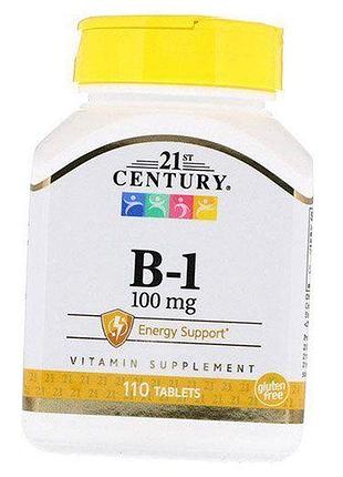 Тіамін, vitamin b-1 100, 21st century 110таб (36440001)