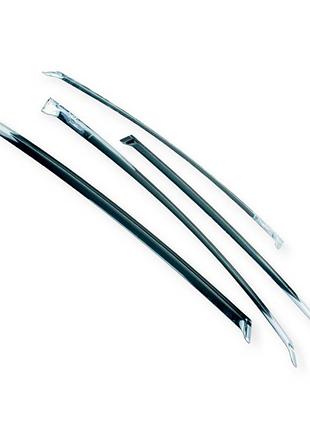 Ветровик volkswagen passat b6, b7 (2005-2014) седан (дефлектор) (скотч) (к-кт 4 шт) hic