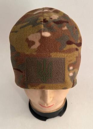 Шапка с гербом + лепучка 2.0 мультикам 58-61
