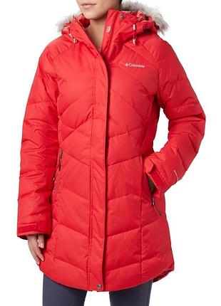 Куртка женская зимняя columbia omni-heat lay d d down ii mid jacket