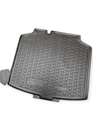 Коврик багажника skoda scala 2020-> avto-gumm