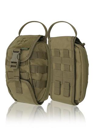 Аптечка-підсумок зі швидким скидом kiborg gu койот