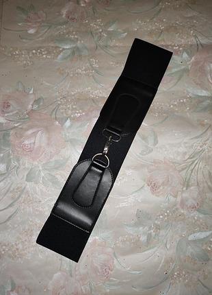 Пояс комбинированный (эластичный+ кожум), длина от 86 см+.