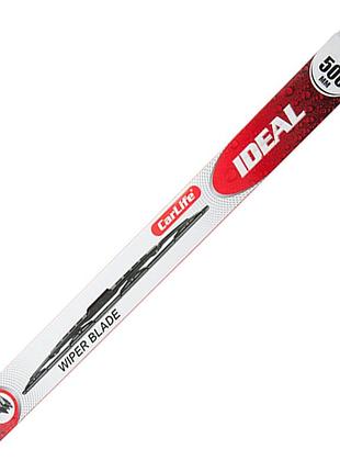 Каркасна щітка carlife ideal 20"/500мм для автомобілів з шарнірним механізмом двірник склоочисник ve-33